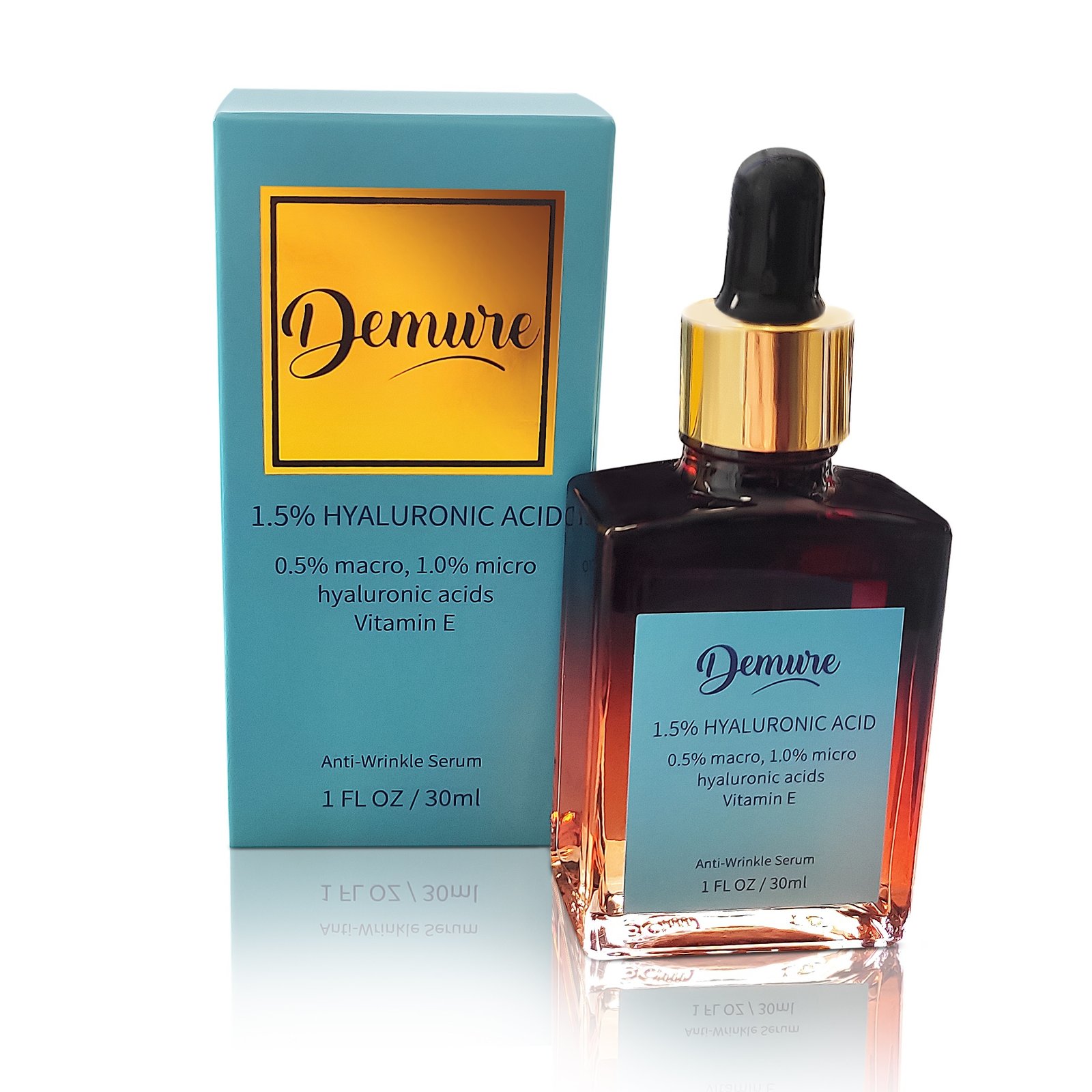 Demure Hyaluronsäure sejas serums